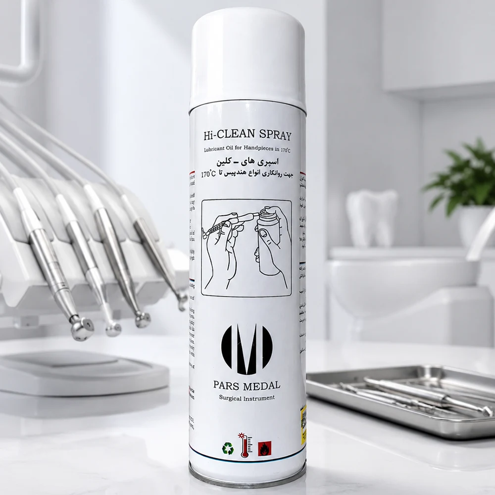 اسپری روغن‌کاری های کلین Hi-clean Spray