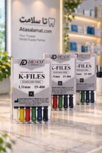 ک فایل دستی 31میلی استیل DENCO K-file