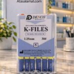 کا فایل نیکل تیتانیومی 25 میلی DENCO K-file