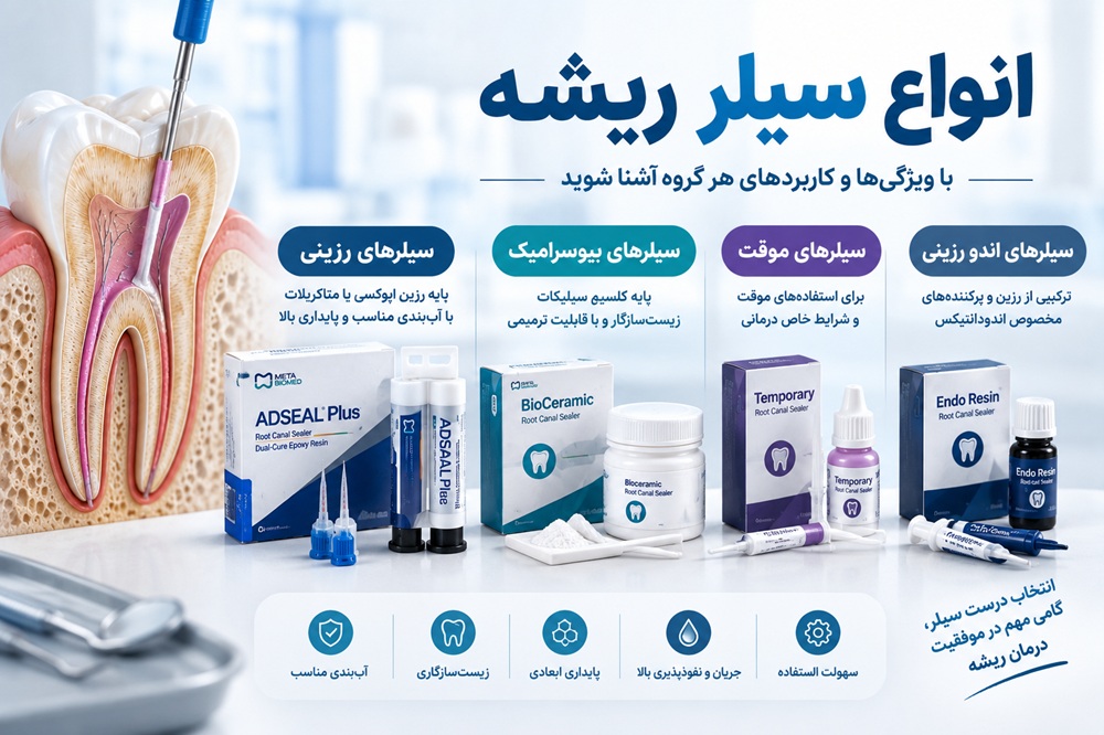 انواع سیلر ریشه